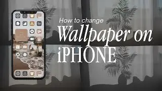 🤩 How to Change Wallpaper on iPhone📱| iOS17 Customisations for iPhone | 2023! Phone Themes Aesthetic