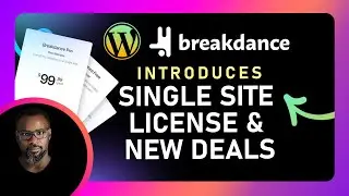 Breakdance Single site License now available | WordPress Website Builder