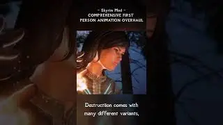 Skyrim Just Got All NEW First Person Animations!