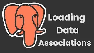 Postgres & Sequelize - Loading Data