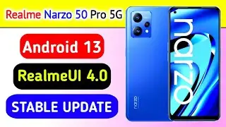 Realme Narzo 50 Pro 5G gets Android 13 based RealmeUI 4.0 Stable Update