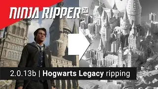 Ninja Ripper 2.0.13 beta | Rip example from Hogwarts Legacy