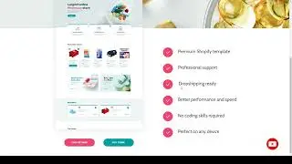 Apotek - Shopify Pharmacy eCommerce Store Theme pharmacy medical store