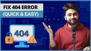 How to QUICKLY fix 404 PAGE NOT FOUND Error