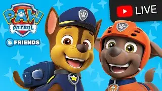 🔴 PAW Patrol Aqua Pups, Merpups, and More Sea Patrol Rescues! - Kids Cartoon Live Stream