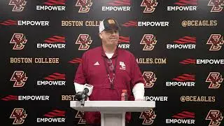 Football: Bill O'Brien News Conference (Sept. 17, 2024)