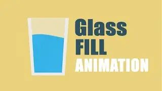 Glass Fill Animation without SVG only CSS