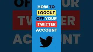 #howto LogOut of Twitter Account #tutorial #twitter