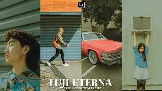 Fuji Eterna 500T Film Preset | Lightroom Mobile Preset Free DNG | lightroom presets | Film preset