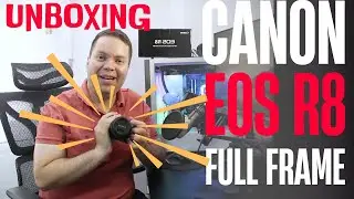 Cámara Canon eos R8 Full Frame unboxing y revisión castellano