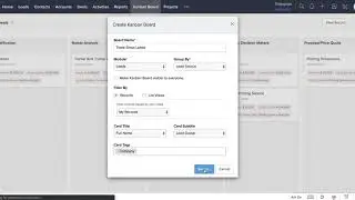 Kanban Board for Zoho CRM