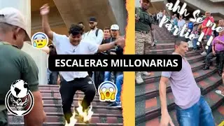 RETO Callejero - SUBIR Y BAJAR las Escaleras / Escalas 😯