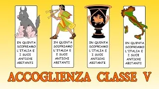 📖🔖 ACCOGLIENZA CLASSE QUINTA PRIMARIA - Segnalibri delle Antiche Civiltà 🐺🏺⚔