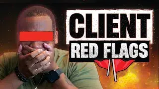 The 4 Most ANNOYING Graphic Design Client Red Flags!