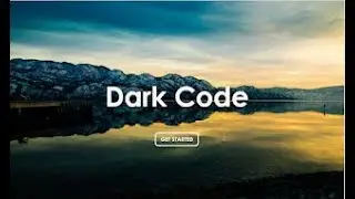 Online Tutorial for Full Screen Responsive Landing Page in HTML CSS With Demo