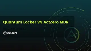 Quantum Locker VS ActZero MDR