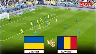 🔴LIVE : UKRAINE vs ROMANIA I I Efootball Pes 2021 GAMEPLAY