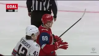 Первый гол Тесанова в КХЛ/Tesanov first KHL goal