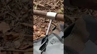 Hand drill Hack #broom #bushcraftkit #lifehacks #bushcraft #bushcrafting #shorts