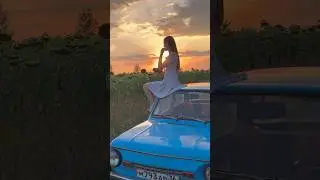 Деревенская девушка на ЗАЗ 968м 🔥😍