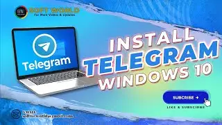 💻 How To Download and Install Telegram on Windows 10 PC | 2022 | Telegram on Laptop | Desktop App |