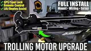 Minn Kota Terrova Installation on a Tracker Pro Guide V-16 WT | Complete How-To Guide