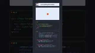 Creative CSS Loading Animation |  Loading Animation 7 