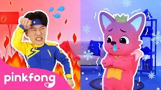 Hot🥵 vs Cold🥶 Challenge with Sammy | Super Solver Sammy | Pinkfong Baby Shark Kids Song