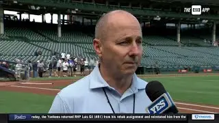 Brian Cashman one-on-one at Wrigley Field