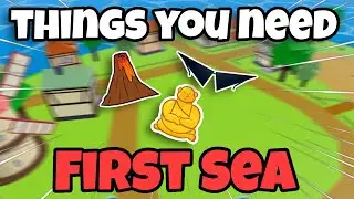 Things you *NEED* in First Sea to Level up FASTER! | Blox Fruits