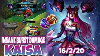 Wild Rift KAISA | KAISA INSANE BURST DAMAGE AND HARD CARRY IN SEASON 7 |GAMEPLAY| #kaisa #wildrift