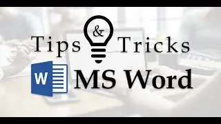 ms word tips and trick in hindi