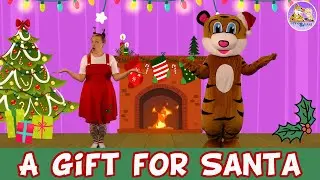 Christmas Songs | Kids Dance Along | A Gift for Santa by Pevan and Sarah | Christmas Dance