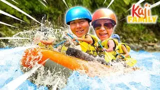 Rapid RIVER RAFTING in Japan! Fun Outdoor Water Sport Activity!