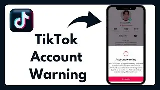 How To Fix Account Warning On TikTok || Account Warning Problem On TikTok || TikTok Account Warning