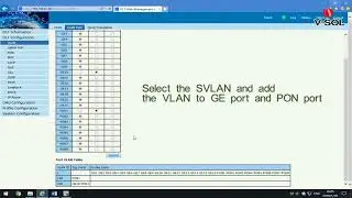 How to configure VSOL EPON OLT on VLAN Mode