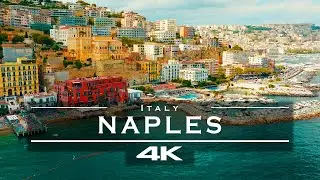 Naples / Napoli, Italy 🇮🇹 - by drone [4K]