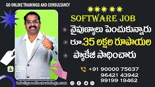 Got 35 lacs Job as Data Analyst || 35Lakh's ప్యాకేజీ తో  జాక్ పాట్   కొట్టిన గో ఆన్ లైన్ స్టూడెంట్