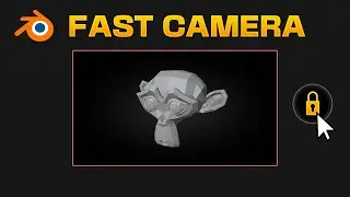 How to CHANGE CAMERA VIEW fast in Blender 4.1