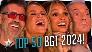 Britain's Got Talent 2024: Top 50 Auditions!