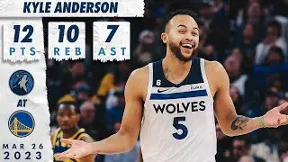 Kyle Anderson Scores DOUBLE-DOUBLE Against Warriors | 03.26.23