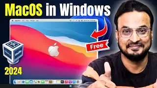 Install MacOS in Virtualbox on Windows PC (FREE)⚡️2024 Hindi