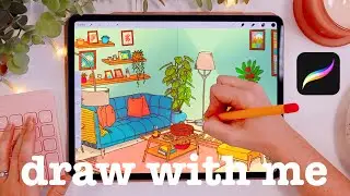 How to illustrate on Procreate