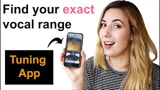 Using a Tuning App to Find Your Exact Vocal Range