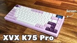 Best Budget Aluminum Keyboard For $100?? - XVX K75 Pro Review #keyboard