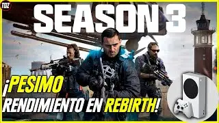 ¡Este rendimiento APESTA! Call of Duty Warzone Renacimiento Temporada 3 en Xbox Series S