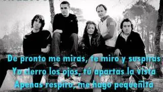 jueves-la oreja de van gogh- letra- a las 5 en el astoria