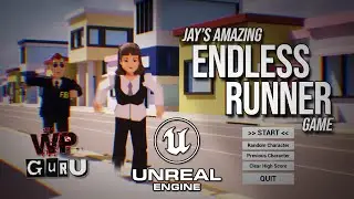 Jay's Endless Runner Game - UE5 Dev Diary