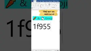 🥕&🐇  Emoji in MS WORD