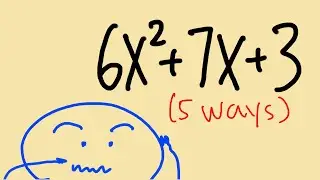 5 easy ways of factoring a trinomial ax^2+bx+c